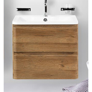 Тумба под раковину BelBagno Albano 60 подвесная, Rovere Rustico (Albano-600-2C-SO-RR)