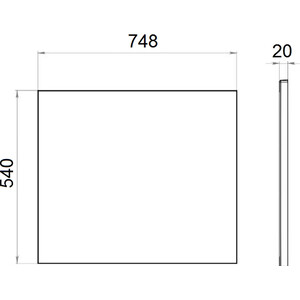 Боковая панель Triton Алекса, Дина, Tokyo 75 (Щ0000050932)