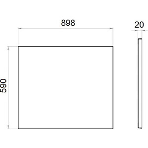 Боковая панель Triton Персей, Цезарь 90 (Щ0000050934)