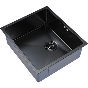 Кухонная мойка Mixline Pro 50х44 черный графит (4630099747812)