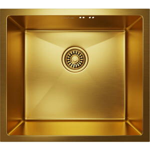 Кухонная мойка Mixline Pro 50х44 золото (4630099747829)