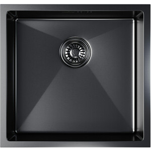 Кухонная мойка Mixline Pro 45х42 черный графит (4630099747775)