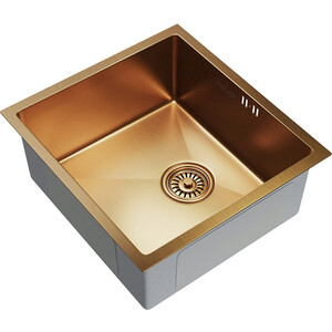 Кухонная мойка Mixline Pro 45х42 бронза (4630099747799)