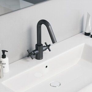 Смеситель для раковины Damixa Neo Classic графит (270210000)