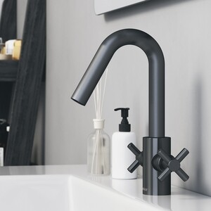 Смеситель для раковины Damixa Neo Classic графит (270210000)