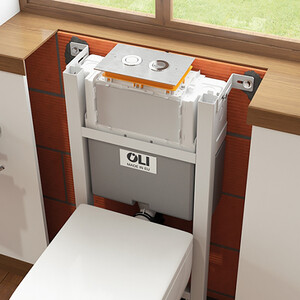 Инсталляция для унитаза OLI Expert Plus Sanitarblock пневматическая (721705)