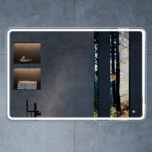 Зеркало Vincea LED 120х80 c сенсорным выключателем и диммером (VLM-3VC120)