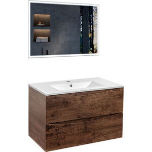 Мебель для ванной Vincea Mia 80х46 R.Wood