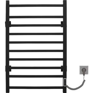 Полотенцесушитель электрический Vincea 50x80 черный матовый (VTD-1LBE)
