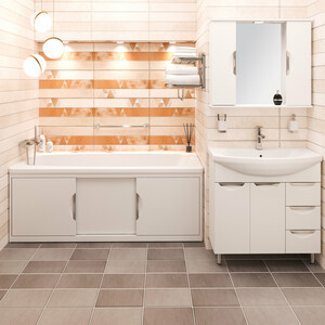 Экран под ванну Emmy Малибу 160х52 (mlb1600520bel)