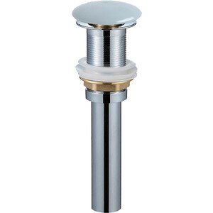 Донный клапан AQUAme Click-clack светло-серый матовый (AQM7002-0MFG)