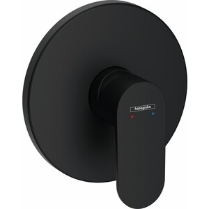 Смеситель для душа Hansgrohe Rebris S для механизма 01800180, матовый черный (72667670)