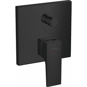 Смеситель для ванны Hansgrohe Metropol для механизма 01800180, матовый черный (32546670)
