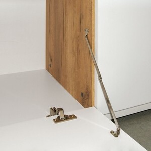 Комод Моби Бэль №05 дуб крафт золотой/белый премиум (1021262)