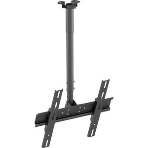 Кронштейн для телевизора Holder PR-101-B черный 32"-65" макс.60кг потолочный фиксированный
