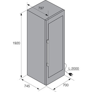 Винный шкаф Asko WCN311942G