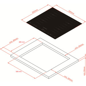 Индукционная варочная панель Kuppersberg ICS 644