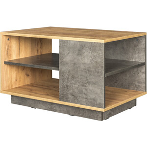 Стол журнальный Моби Арчи 12.01 Дуб Золотой CRAFT, Камень Темный U3705