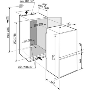 Встраиваемый холодильник Liebherr ICSE 5103