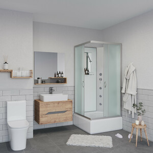 Душевая кабина Niagara NG-1108-14BKG 90х90х215