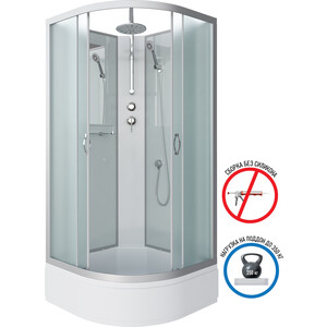 Душевая кабина Niagara NG-3301-14BKT 90х90х210-240