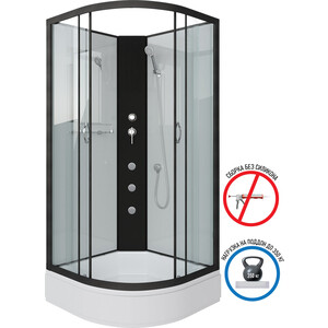 Душевая кабина Niagara NG-6701-14BKG 90х90х215