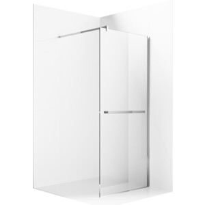 Душевая перегородка Ambassador Walk-in 100х200 прозрачная, хром (15031135)