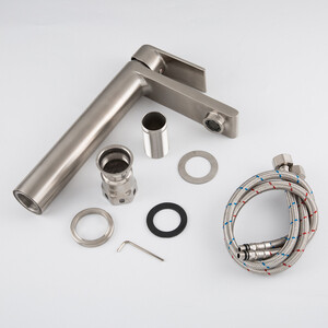 Смеситель для раковины Gappo G1099-22 сатин (6959477697555)