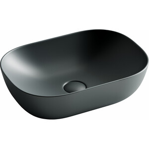 Раковина-чаша Ceramicanova Element 46х33 темный антрацит матовый (CN6009MDH)