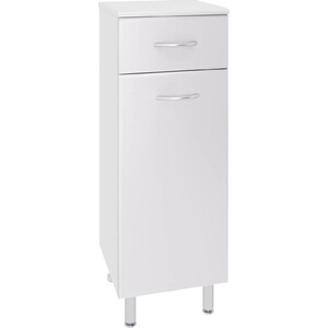 Комод Runo Эконом 30 с корзиной для белья, белый (00000000112)