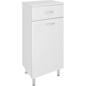 Комод Runo Эконом 40 с корзиной для белья, белый (00000000118)