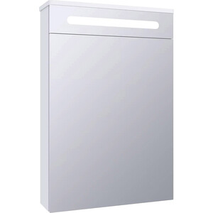 Зеркальный шкаф Runo Парма 50х75 правый, белый (00-00001128)