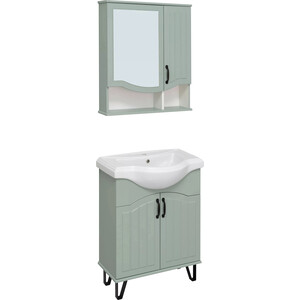 Мебель для ванной Runo Марсель 66х42 мята