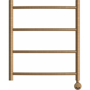 Полотенцесушитель электрический Point Афина П4 500x600 бронза (PN04156BRE)