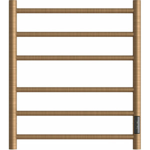 Полотенцесушитель электрический Point Аврора П6 500x600 бронза (PN10856BR)