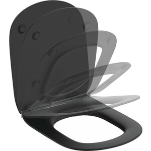 Сиденье для унитаза Ideal Standard Tesi черное (T3527V3)