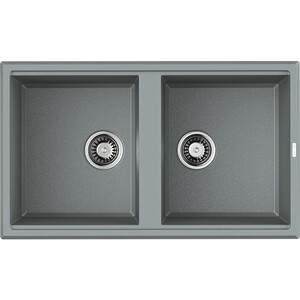 Кухонная мойка Omoikiri Tedori 86-2-GR leningrad grey (4993572)