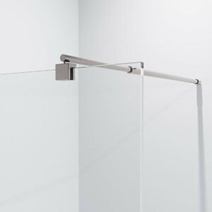 Душевая перегородка Niagara Nova 120x195 прозрачная, хром (NG-663-12)