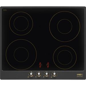 Индукционная варочная панель Smeg SI764AOM