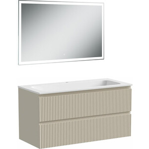 Мебель для ванной Sancos Snob R 100х45 Beige Soft