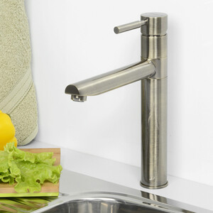 Смеситель для кухни Wasserkraft светлая бронза (A8137)