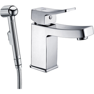 Смеситель для раковины Wasserkraft Aller с гигиенической лейкой, хром (1068)