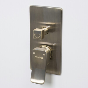 Смеситель для ванны Wasserkraft Exter светлая бронза (1641)