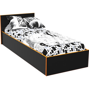 Кровать МДК Black 80х200 Оранж (BL - КР9О)