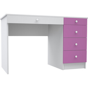 Стол письменный МДК Феникс 2 Розовый (СТ4Ф-2Р)