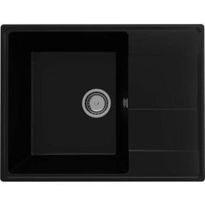 Кухонная мойка Ulgran Quartz Prima 650-07, уголь
