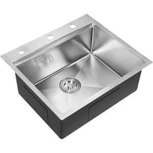 Кухонная мойка Milacio Denia 57 Steel сталь нержавеющая (MC.77400)