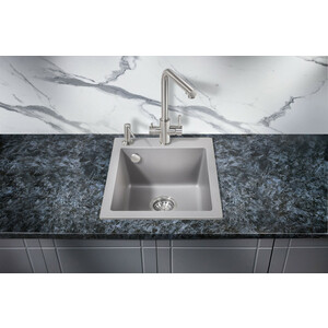 Кухонная мойка Milacio Murcia 42 Cuarzo серый металлик (MC.77043)