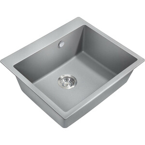 Кухонная мойка Milacio Murcia 60 Cuarzo серый металлик (MC.77013)
