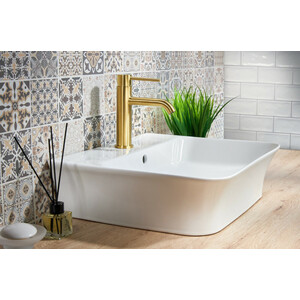 Смеситель для раковины Milacio Ultra золото (MCU.550.GD)